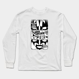 CANNED LUCHA dos mono Long Sleeve T-Shirt